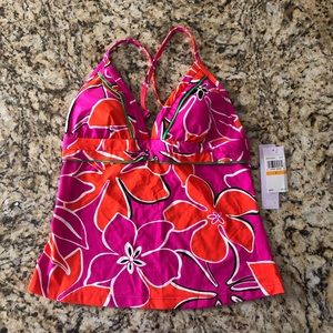 Jag Tankini Top, Size Small